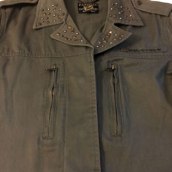 PARISIAN Forest Green Cargo Jacket - Picture 8 of 11